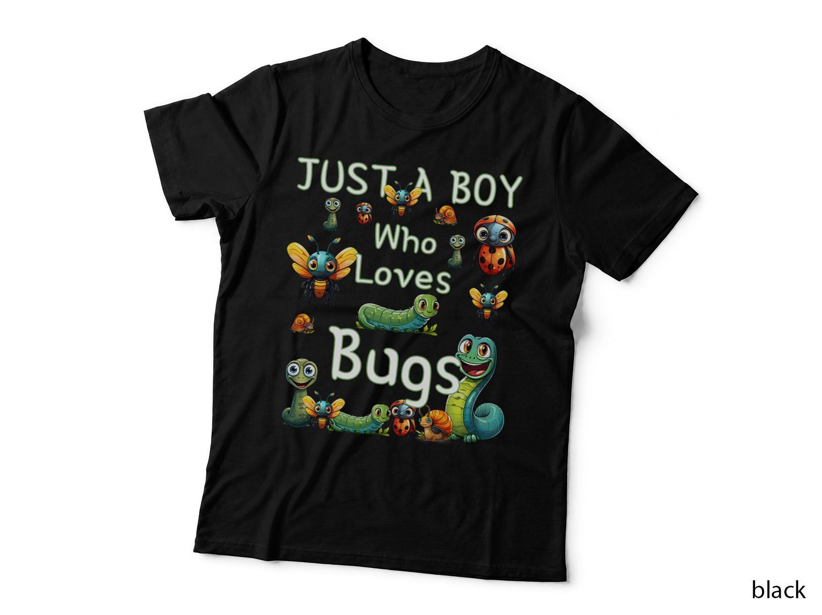 Funny Insect, Just a Boy Who Loves Bugs, Funny Bug, Entomology T-Shirt