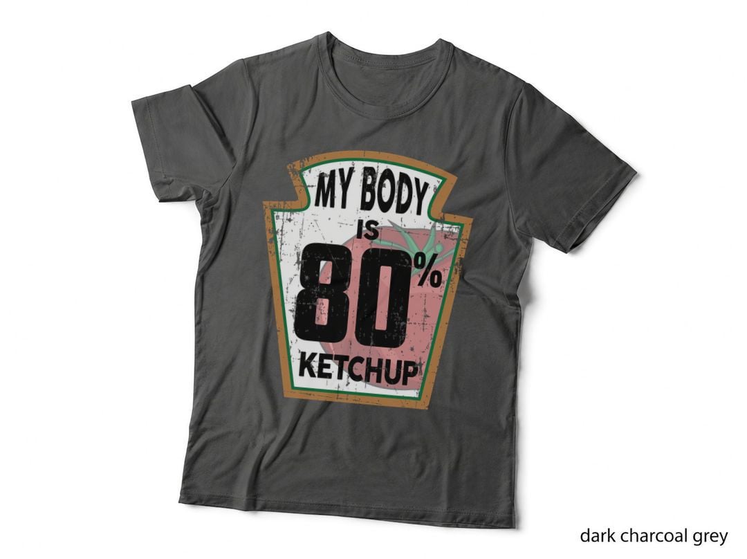 Funny Ketchup Lover Themed Tomato Sauce Foodie Joke Gifts T-Shirt