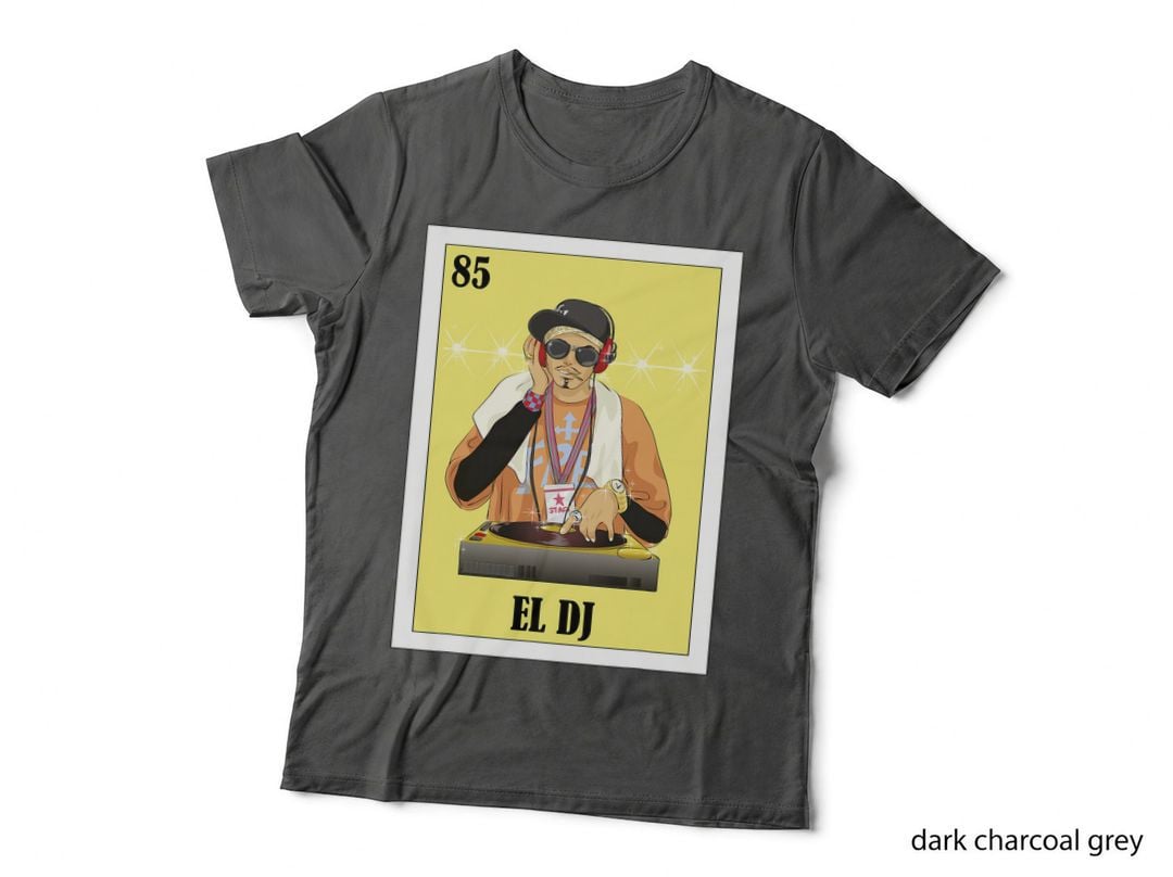 Funny Music Mexican Design - El DJ, for Women, Men's, Party T-Shirt