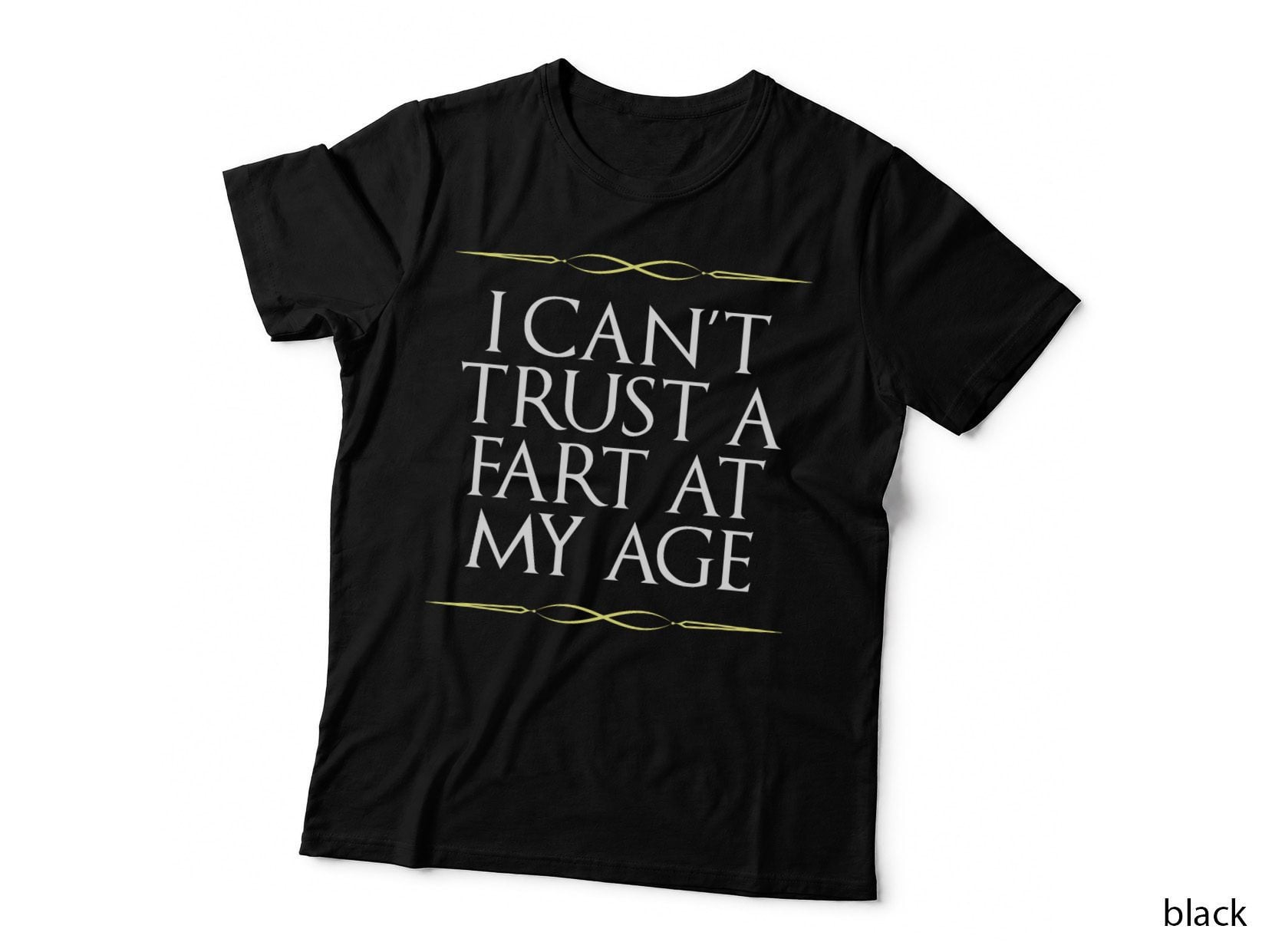 Funny Old Age Joke Birthday Senior Gag Graphic T-Shirt