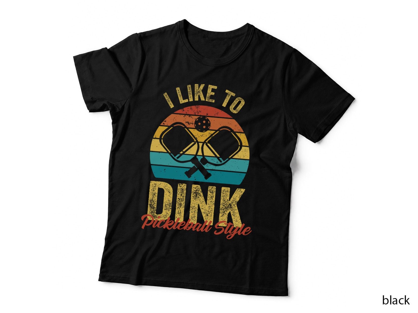 Funny Pickleball Shirt I Like to Dink Pickleball Style T-Shirt