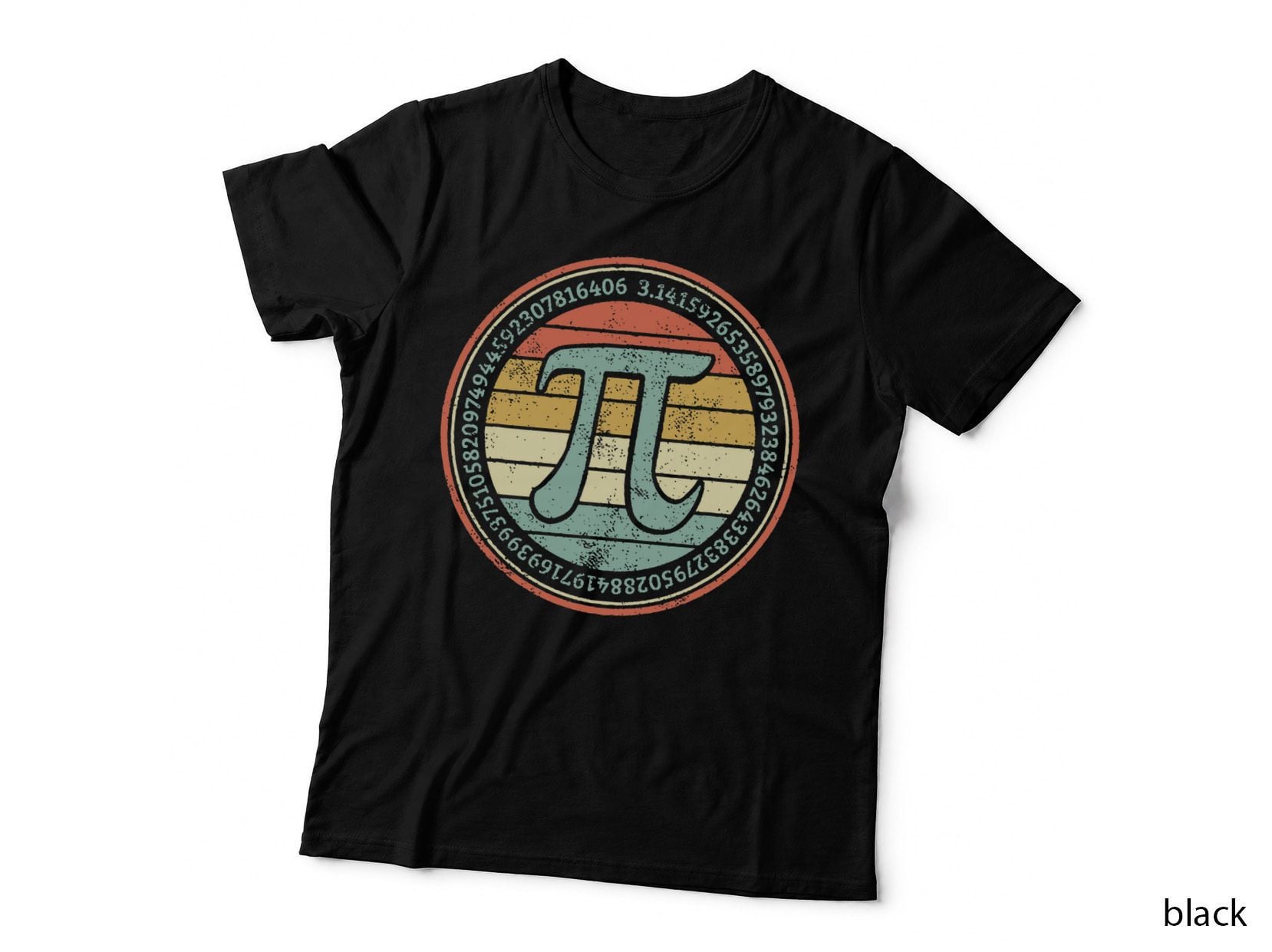 Funny Retro Pi Day Pi Math for Pi Day 3.14 Math Nerds T-Shirt