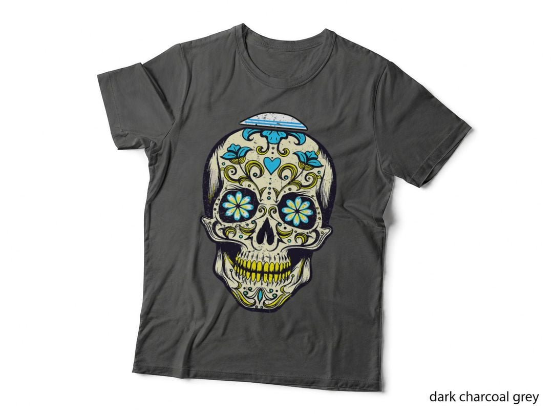 Happy Hanukkah Sugar Skull Chanukah Pajama Funny Jewish Gift T-Shirt