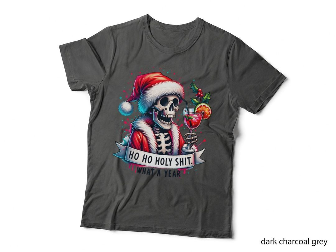 Ho Ho Holy Shit What a Year, Funny Aesthetic, Holiday Vibes, Gift T-Shirt