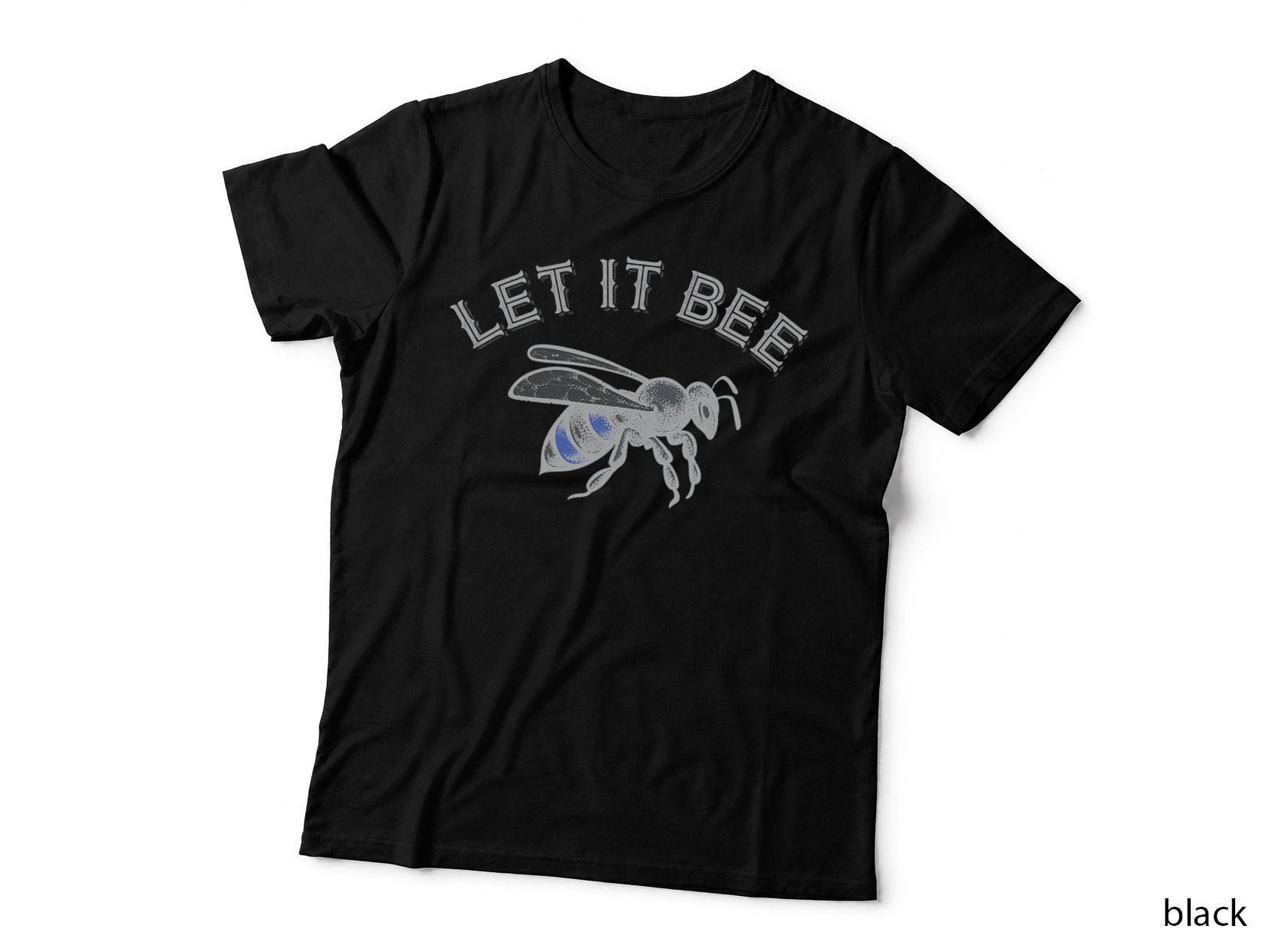 Honey Bee Keeper Clothes Men Funny Saying Let It Bee T-Shirt