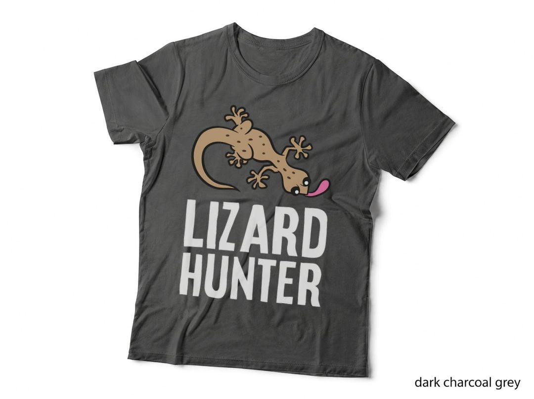 Lizard Catcher Reptile Funny Lizard Hunter T-Shirt