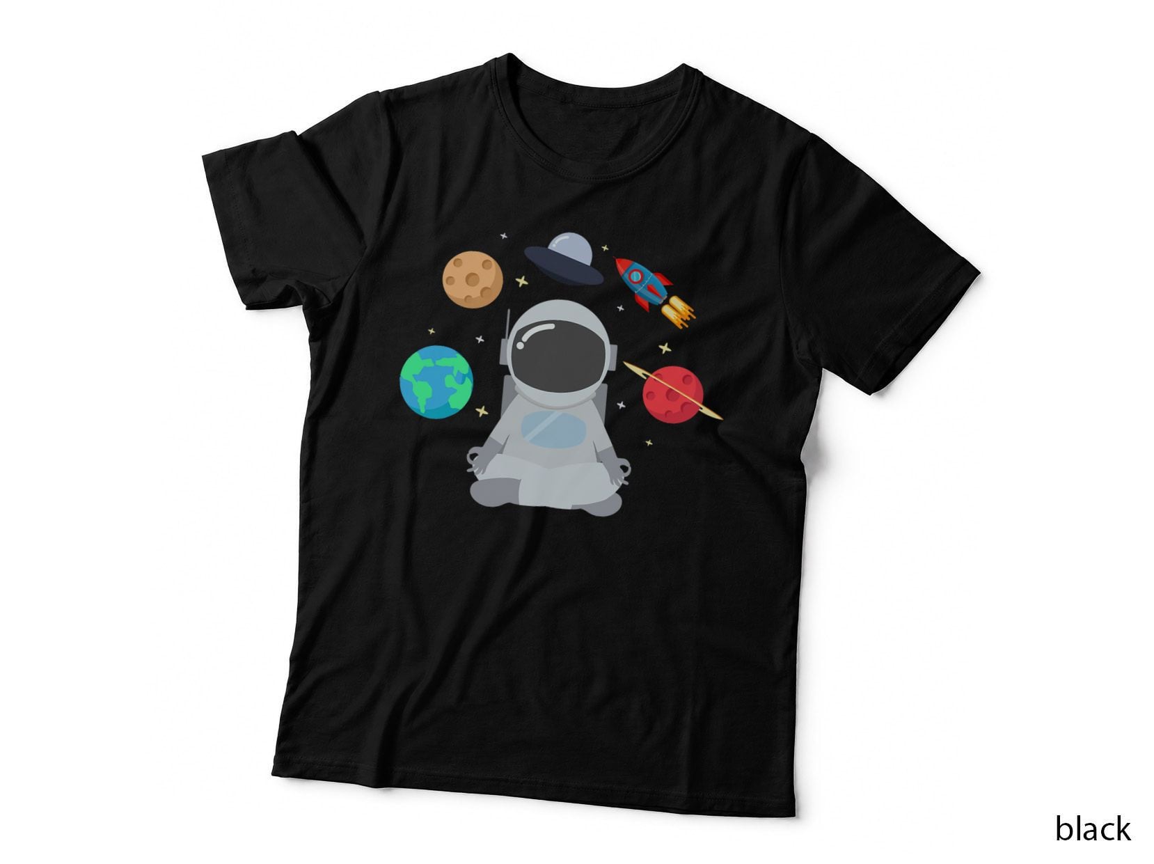 Pretend I'm in Space Costume Funny Space Meditation, Space Themed T-Shirt