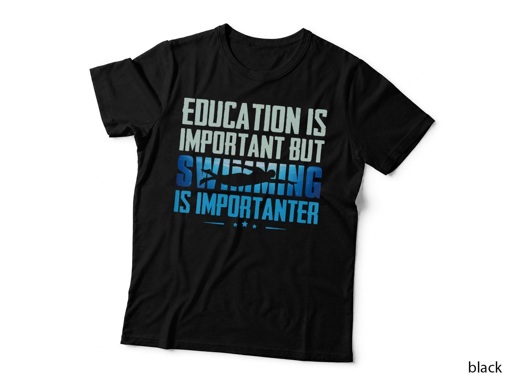 Swimming Shirt Funny Quotes Saying Swimmer Practice Gifts T-Shirt