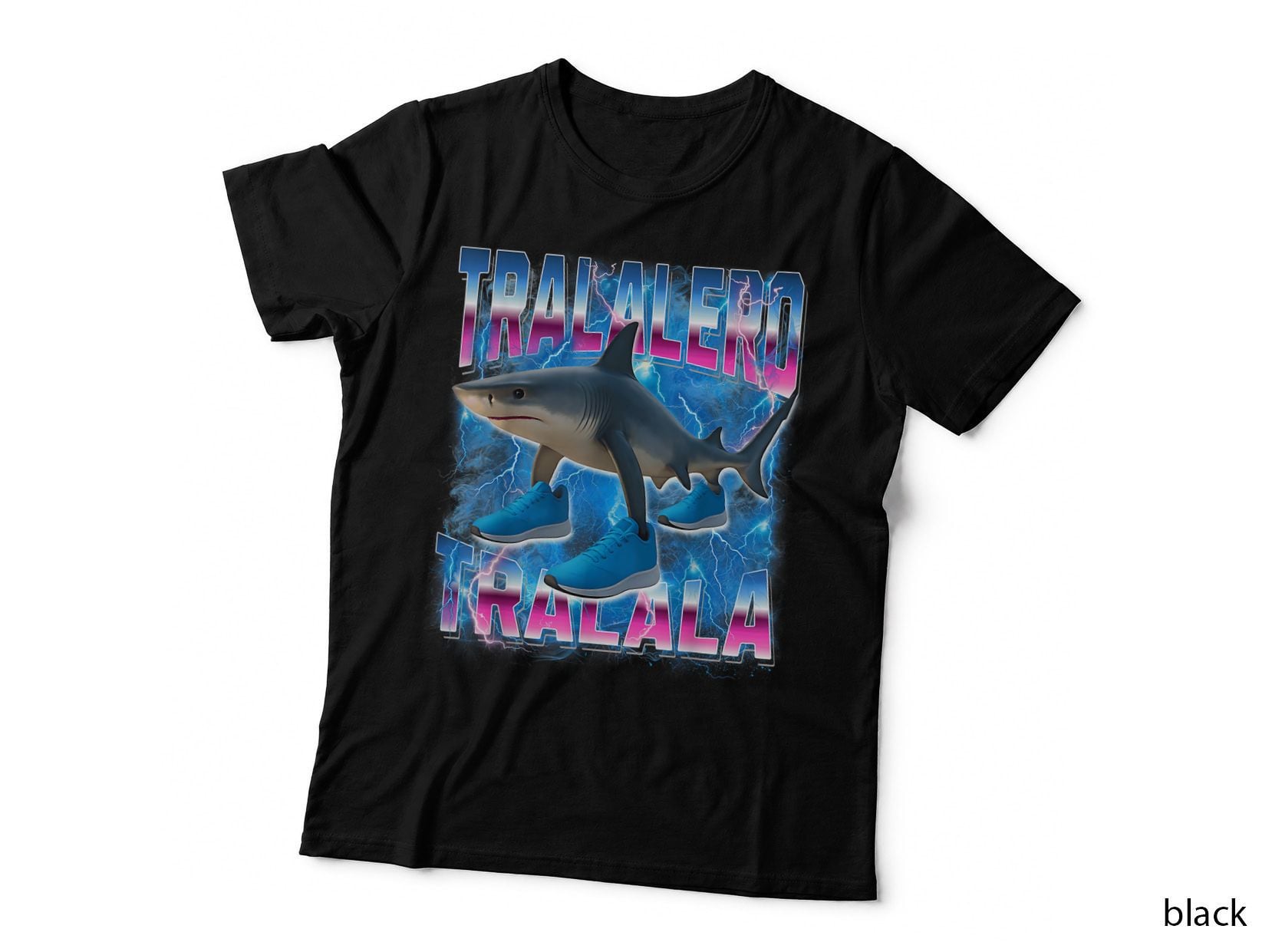 Tralalero-Tralala Italian-Brainrot Funny Gen Z Men Women T-Shirt