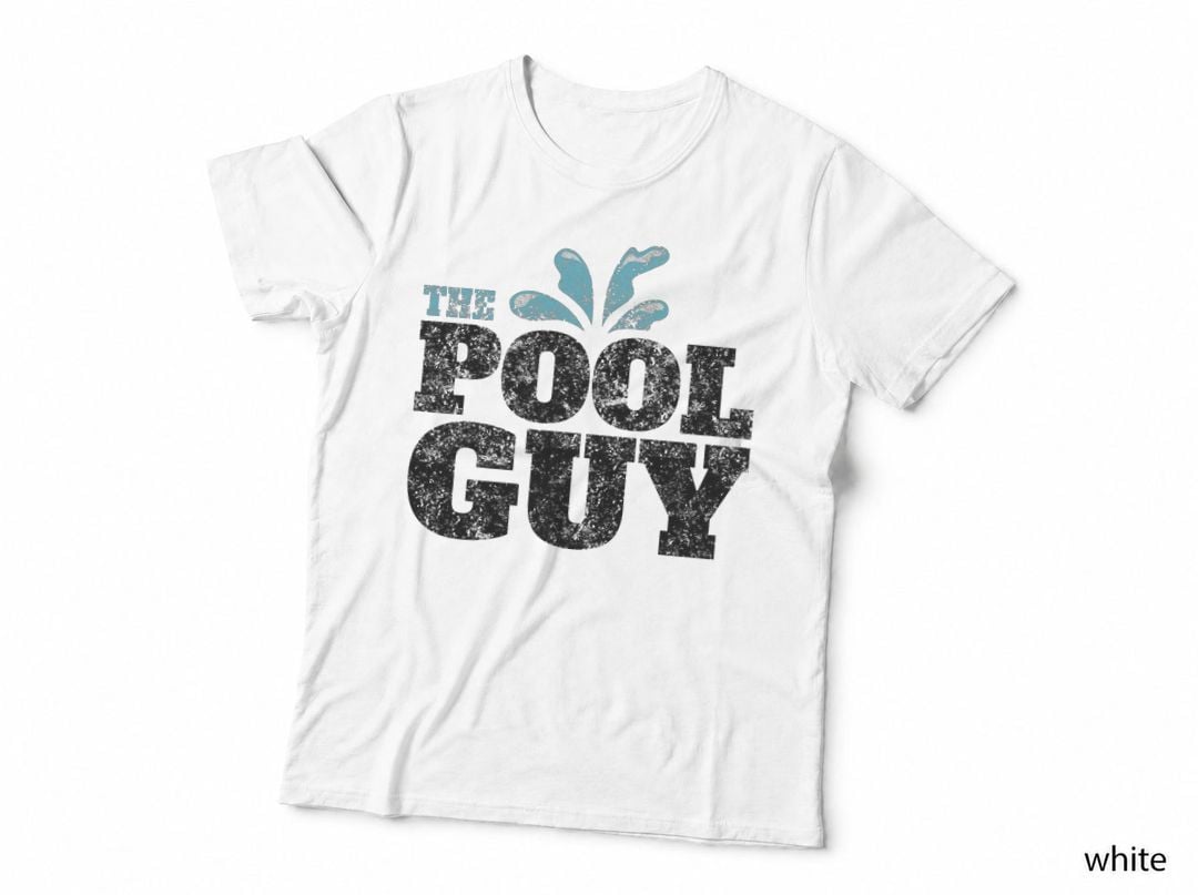 Vintage the Pool Guy Funny Swimming T-Shirt for Him