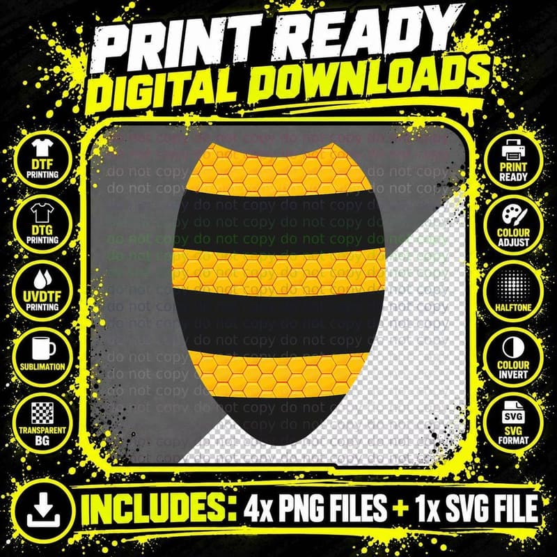 Funny Bees Costume Beekeeper Bee Children T-Shirt Png SVG Digital Bundle