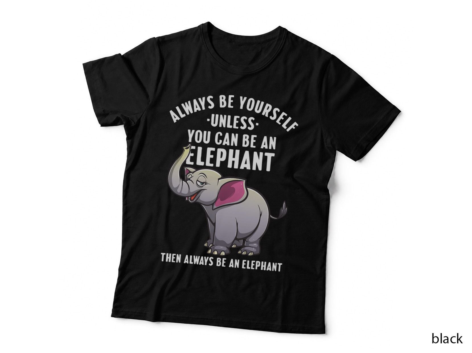 Funny Elephant for Men Women Nature Park Safari Zoo Animal T-Shirt