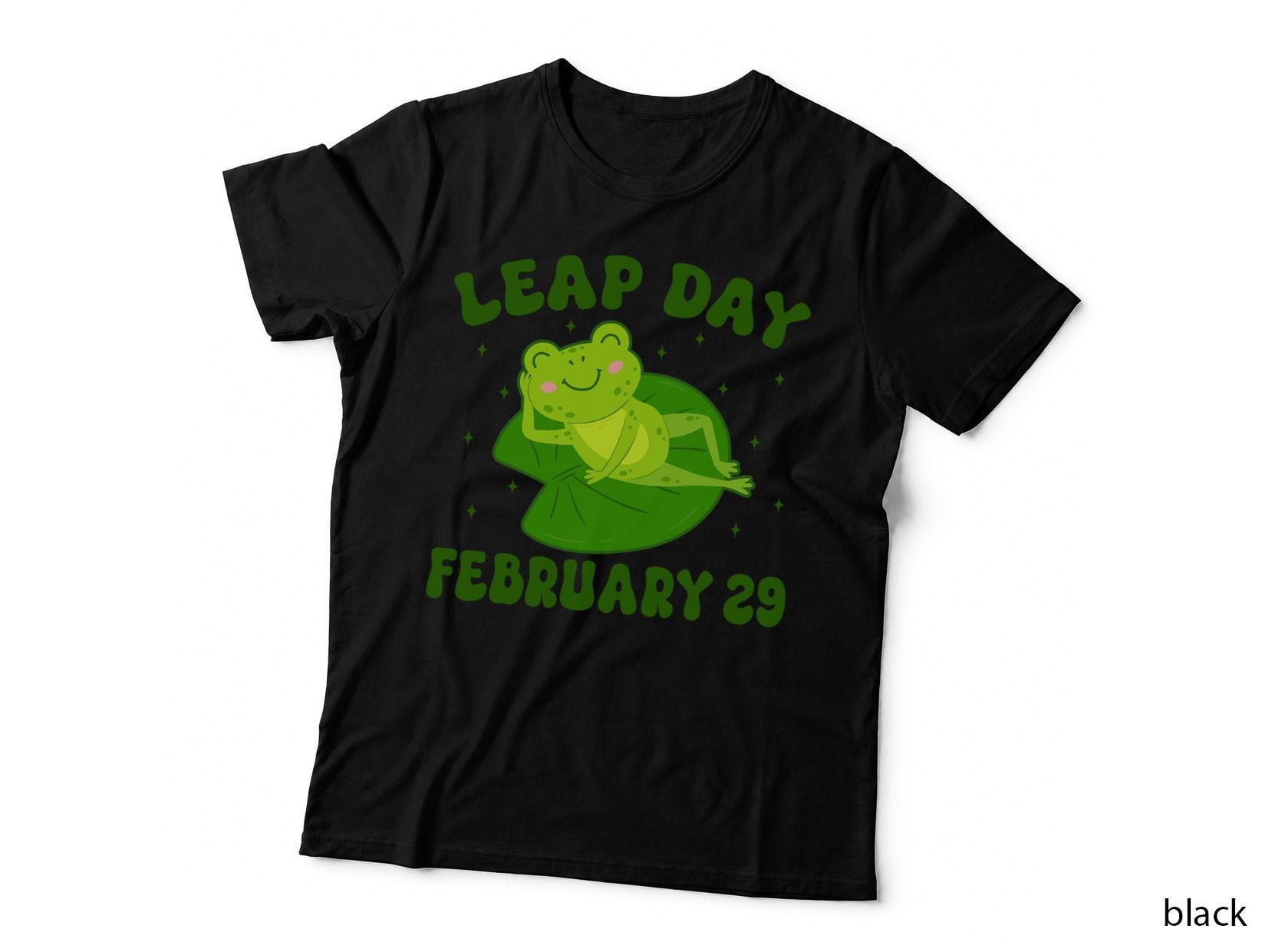 Funny Frog Leap Day February 29 Birthday Feb 29 Leap Year T-Shirt