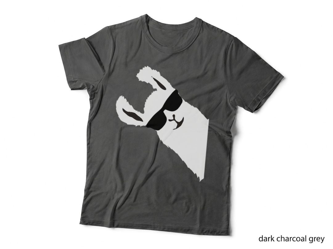 Funny Llama Alpaca with Sunglasses T-Shirt