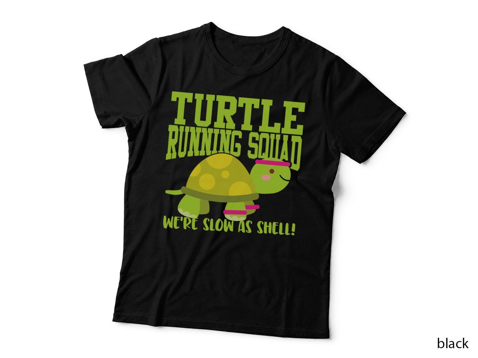 Funny Slow Runner - Turtle Running Squad T-Shirt