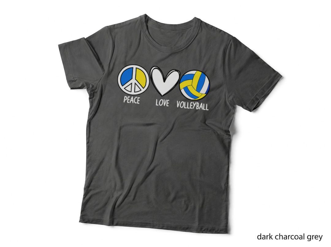 Funny Volleyball Art for Men Women Sport Volleyball Player T-Shirt