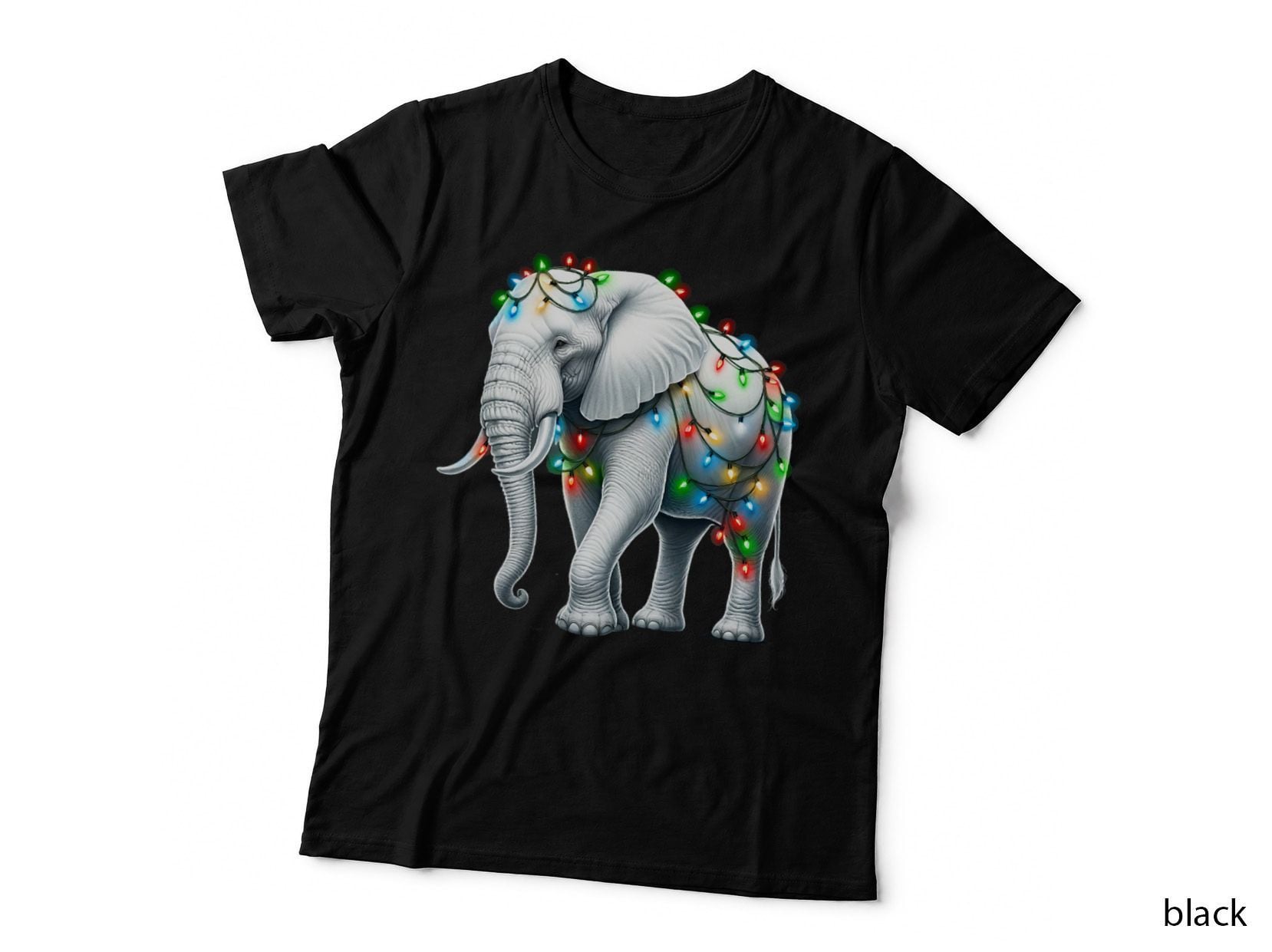 Funny White Elephant Gift Wrapped Elephant Dumb Gift T-Shirt