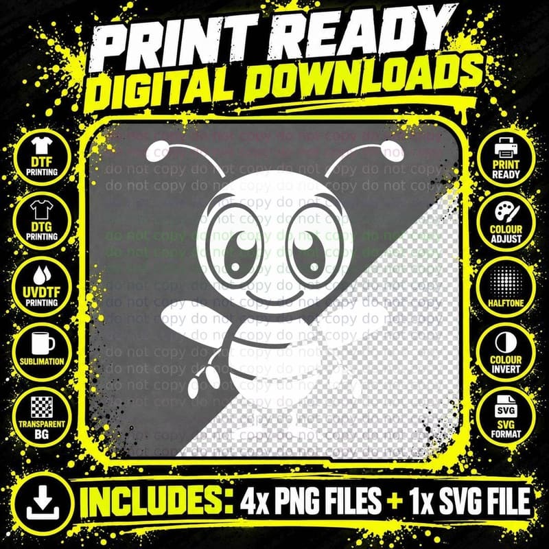 Humor Ants Insect Cute Simple Little Ant Png SVG Digital Bundle