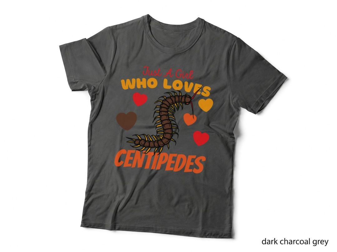 Just a Girl Who Loves Centipedes - Funny Bug Insect Girls T-Shirt