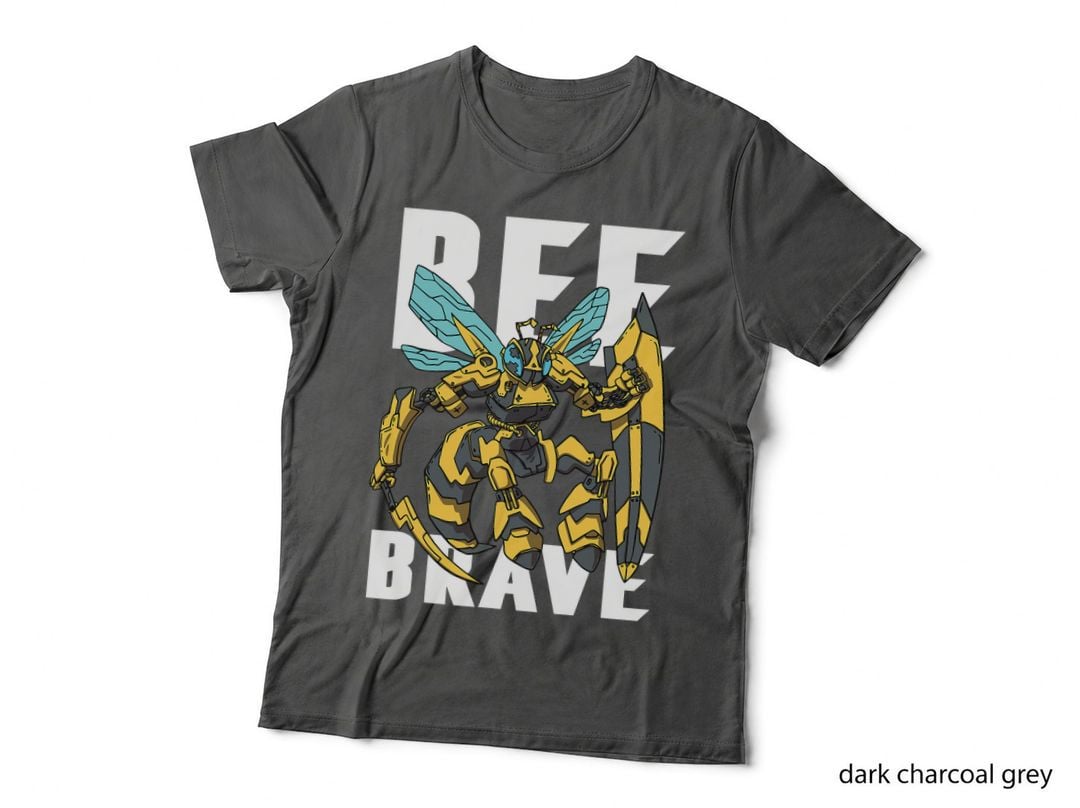 Retro Bee Knight Animal Quote Lover Funny Insect Honeybee T-Shirt