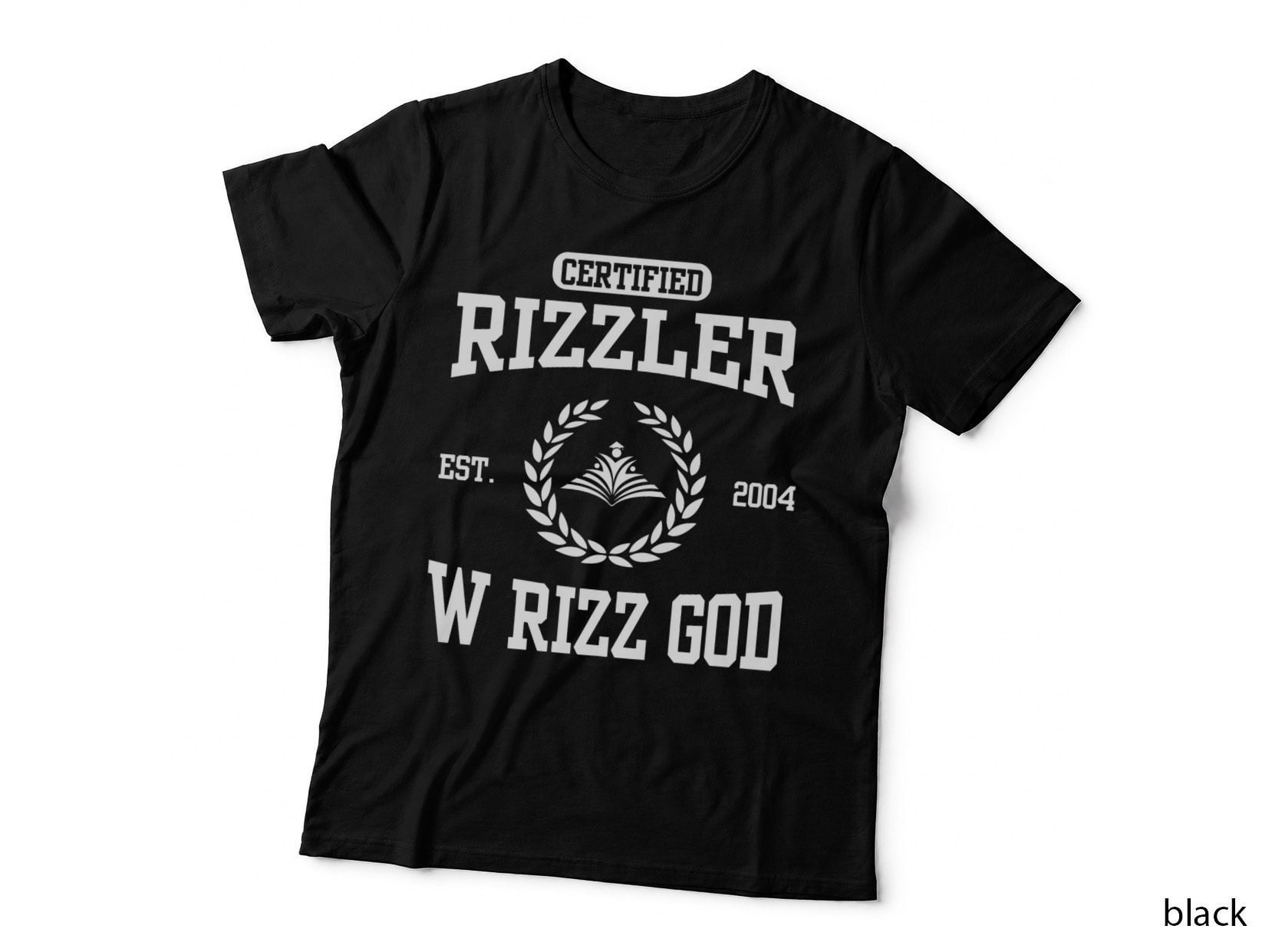 Rizzler W Rizz God Funny Birthday Born in 2004 for T-Shirt, Humor Tee