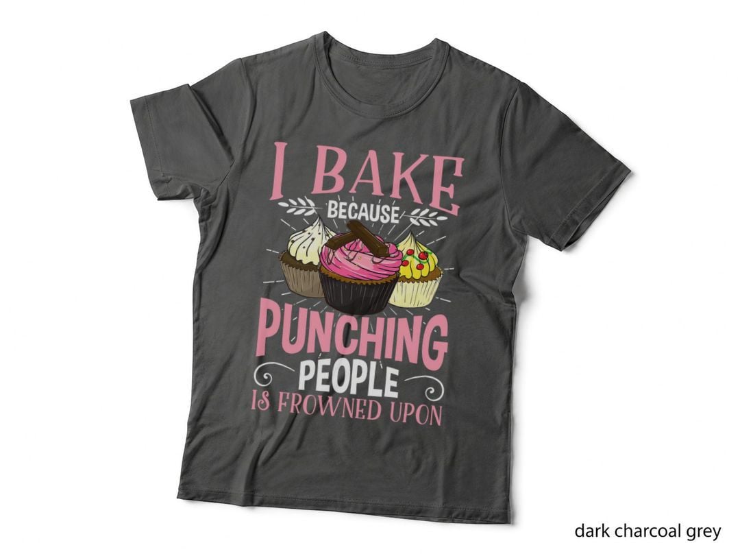 Rude Cupcake Bakery Humor Baking Joke T-Shirt