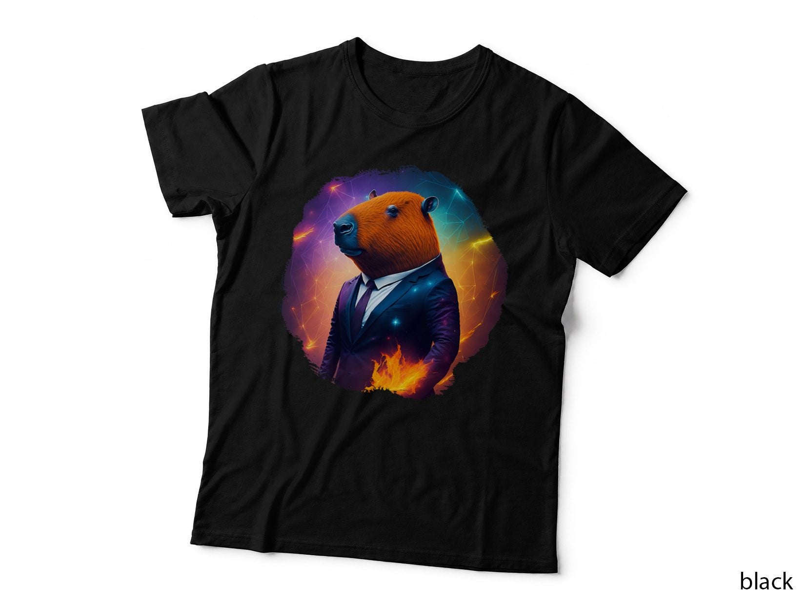 Capybara Suit Funny Weird Animals T-Shirt