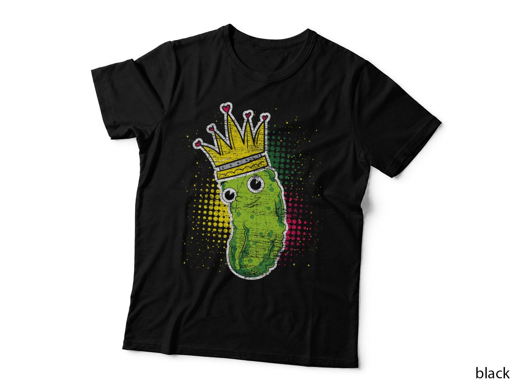 Crown Cucumber Funny Pickle T-Shirt