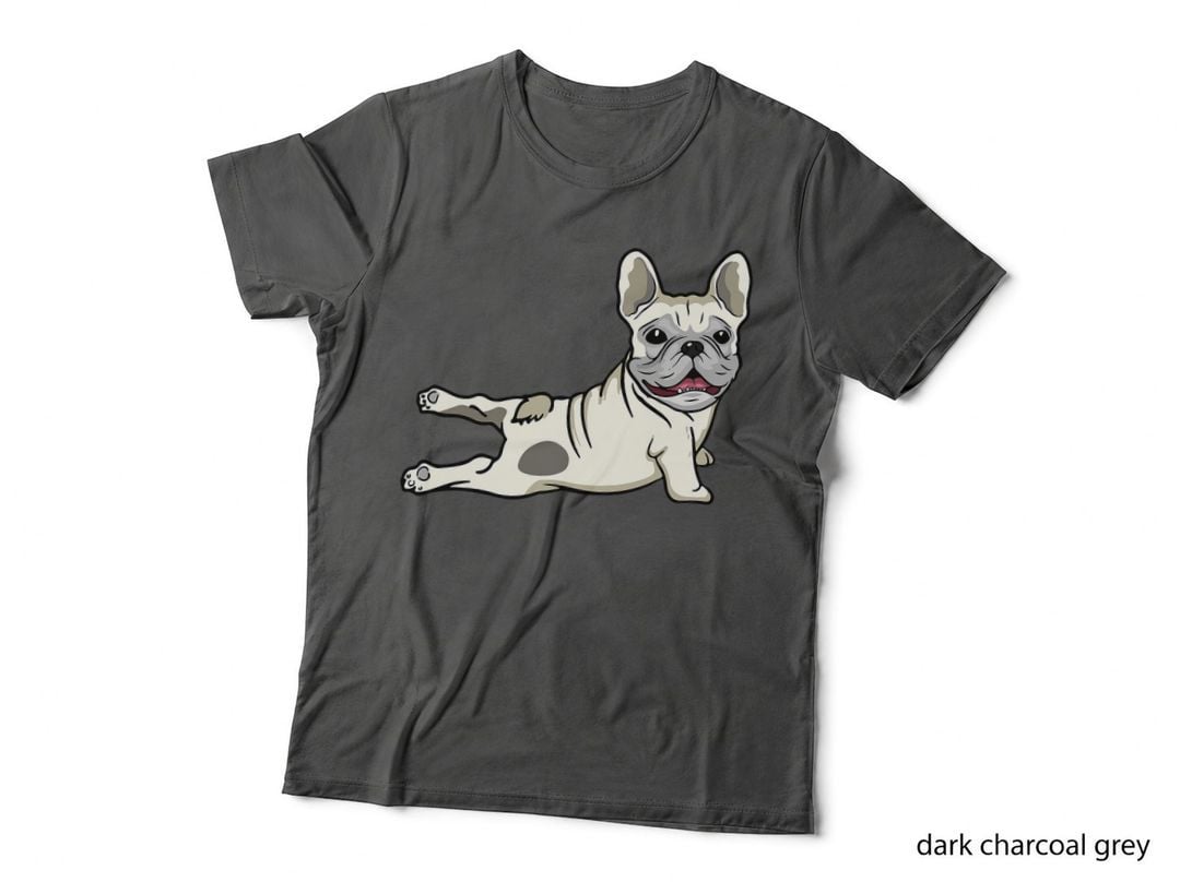 French Bulldog Yoga Tee Frenchie Namaste Men Funny Gift T-Shirt