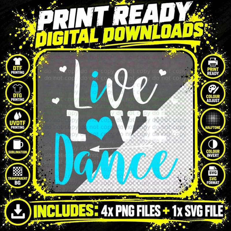 Funny Dancing Saying Dancer Dancing Lover Dance T-Shirt Png SVG Digital Bundle