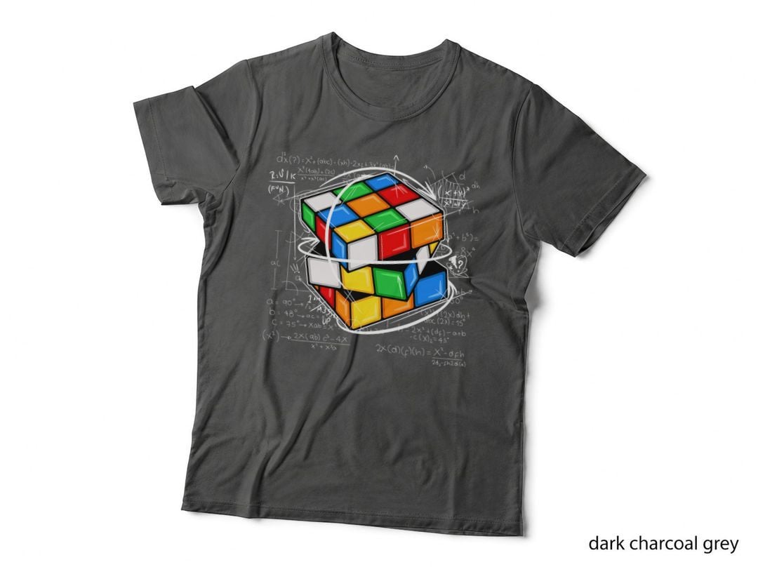Funny Math Cuber Speed Cubing Puzzle Lover Cube T-Shirt