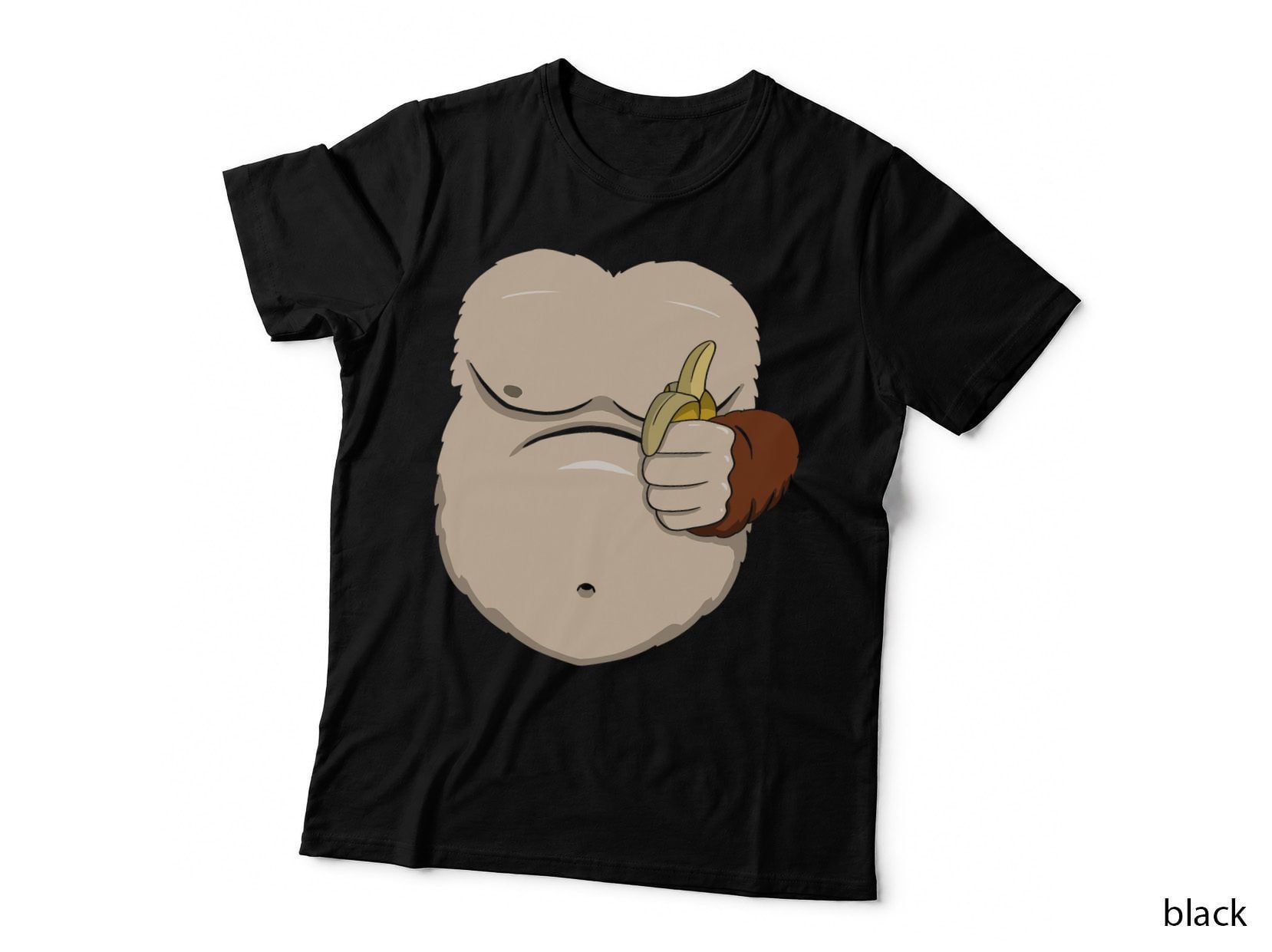 Funny Monkey Shirt for Men, Women, Kids and Toddlers T-Shirt