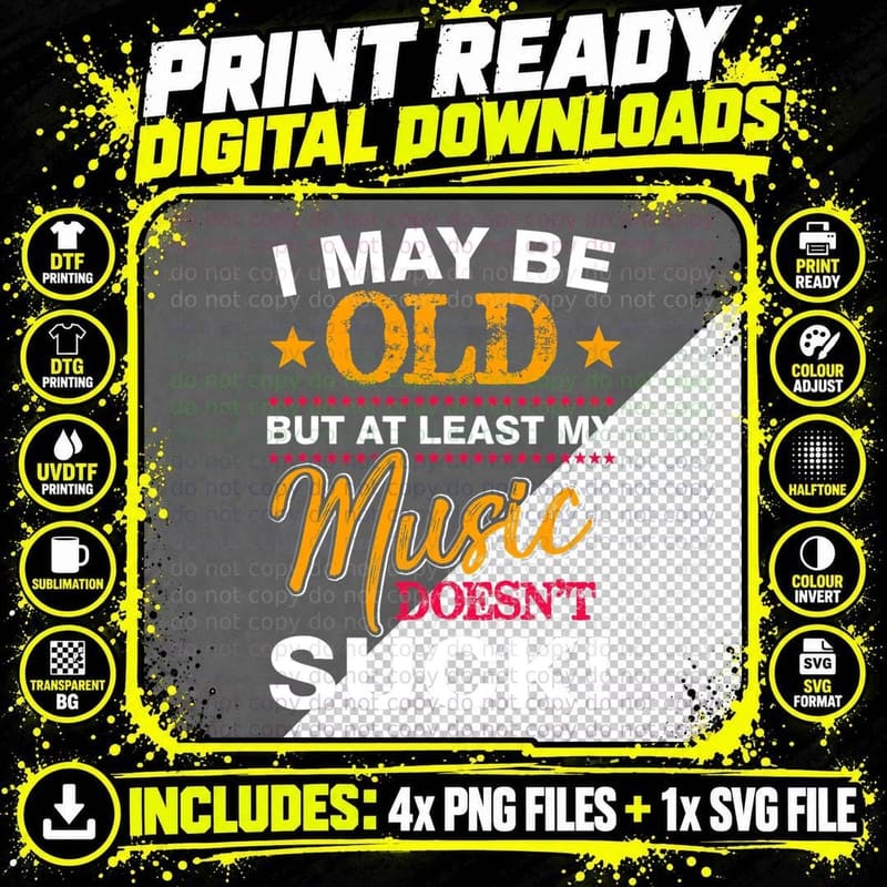 Funny Old Man T-Shirt, Gifts for Men Who Have Everything Png SVG Digital Bundle