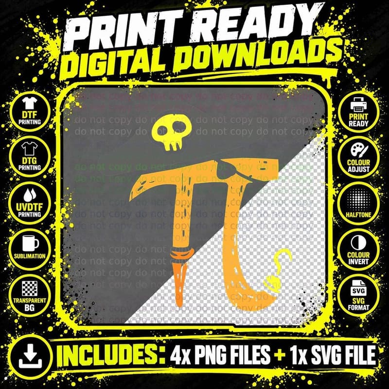 Funny Pi Day Rate Shirt Pirate Lovers Math Geek Gifts Png SVG Digital Bundle
