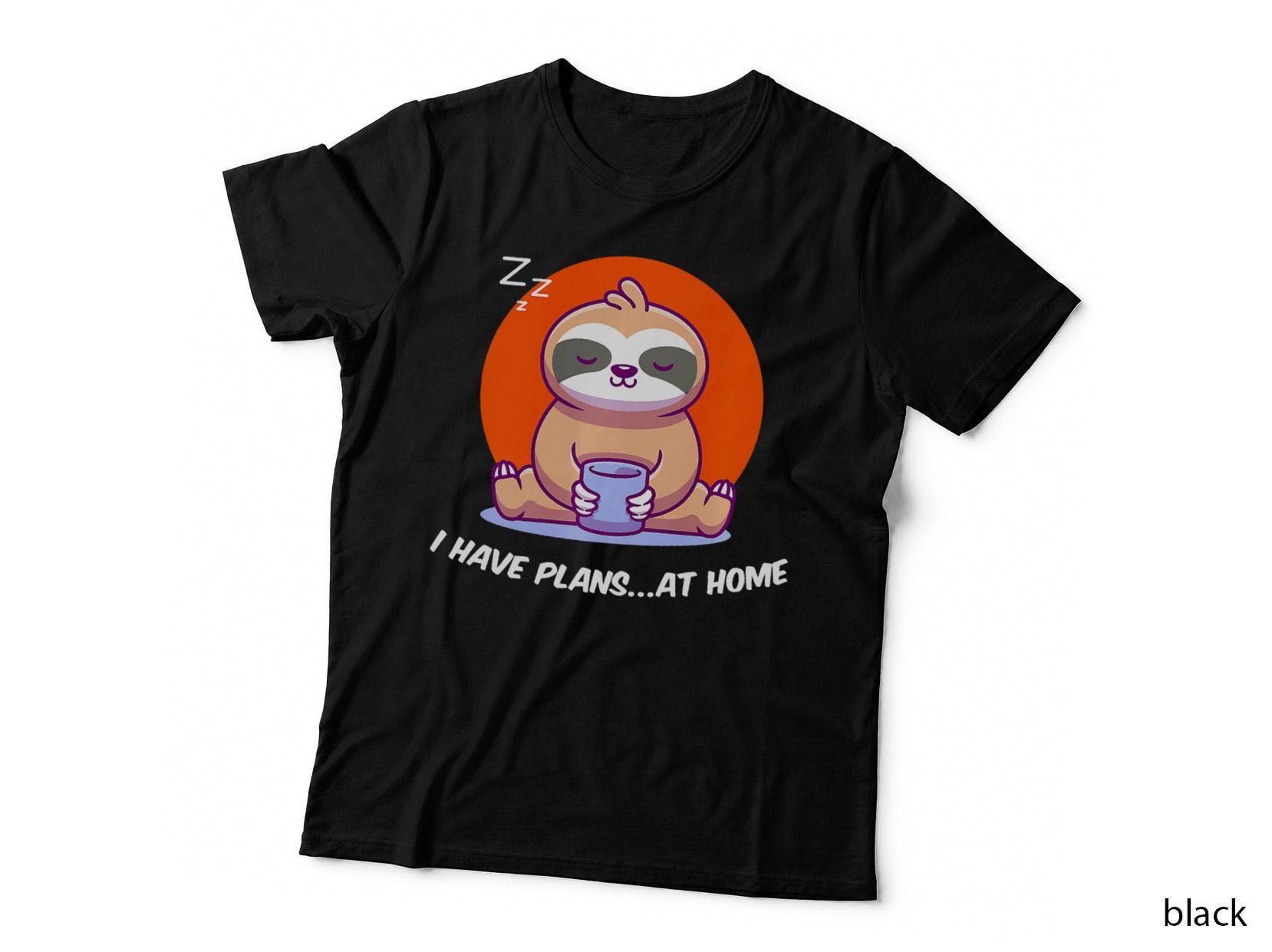 I Have Plans at Home Introvert Nerd Antisocial T-Shirt, Humor Tee