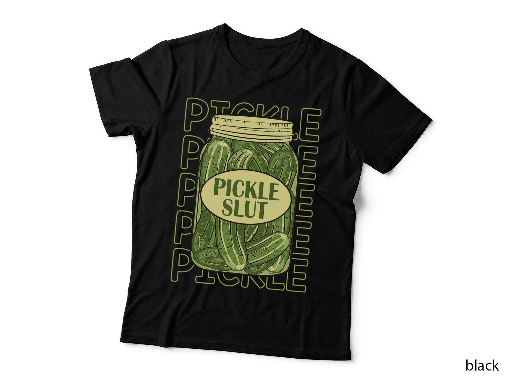 Pickle Slut Funny Pickle Slut Who Loves Pickles Apaprel T-Shirt