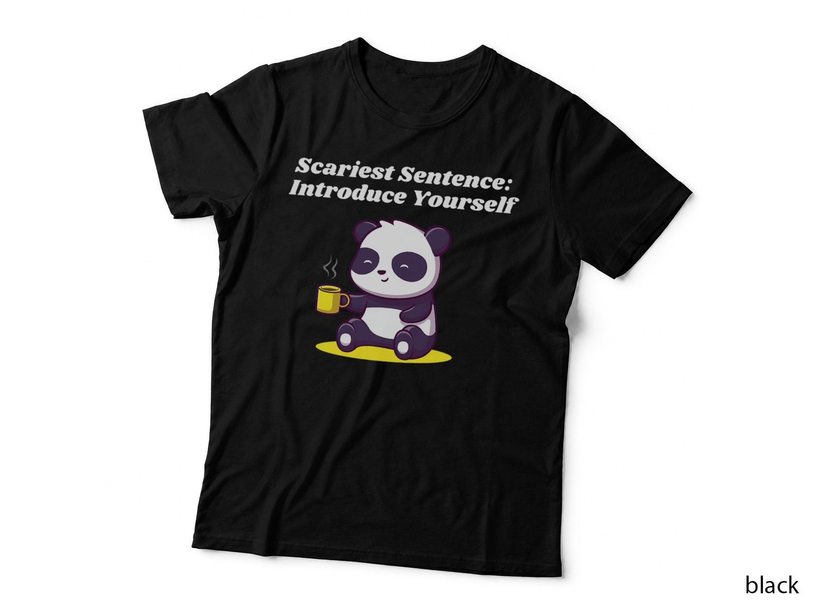 Scariest Sentence Introvert Nerd Antisocial Weird Funny T-Shirt