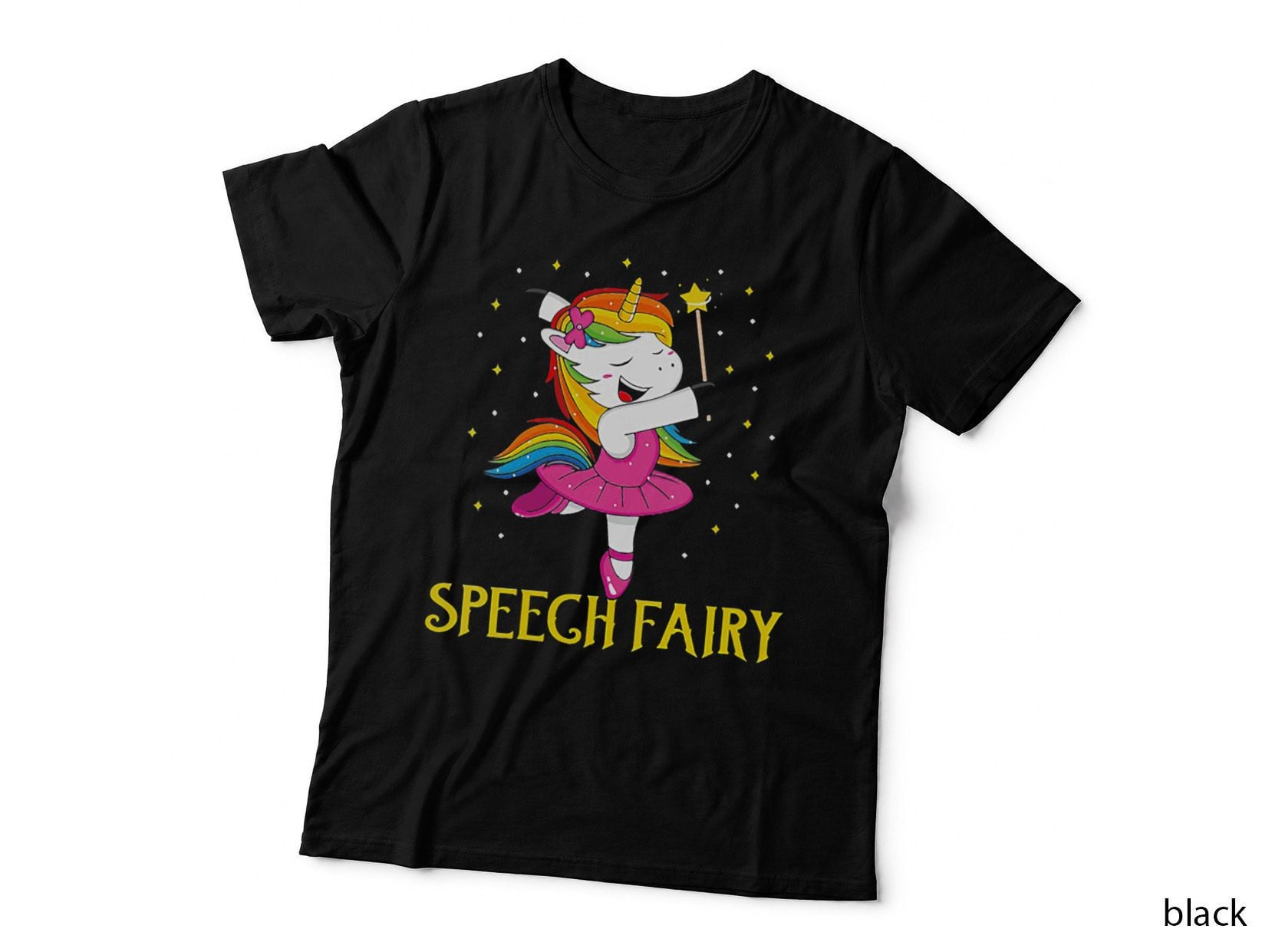 Speech Fairy Funny Unicorn, Funny Gift T-Shirt