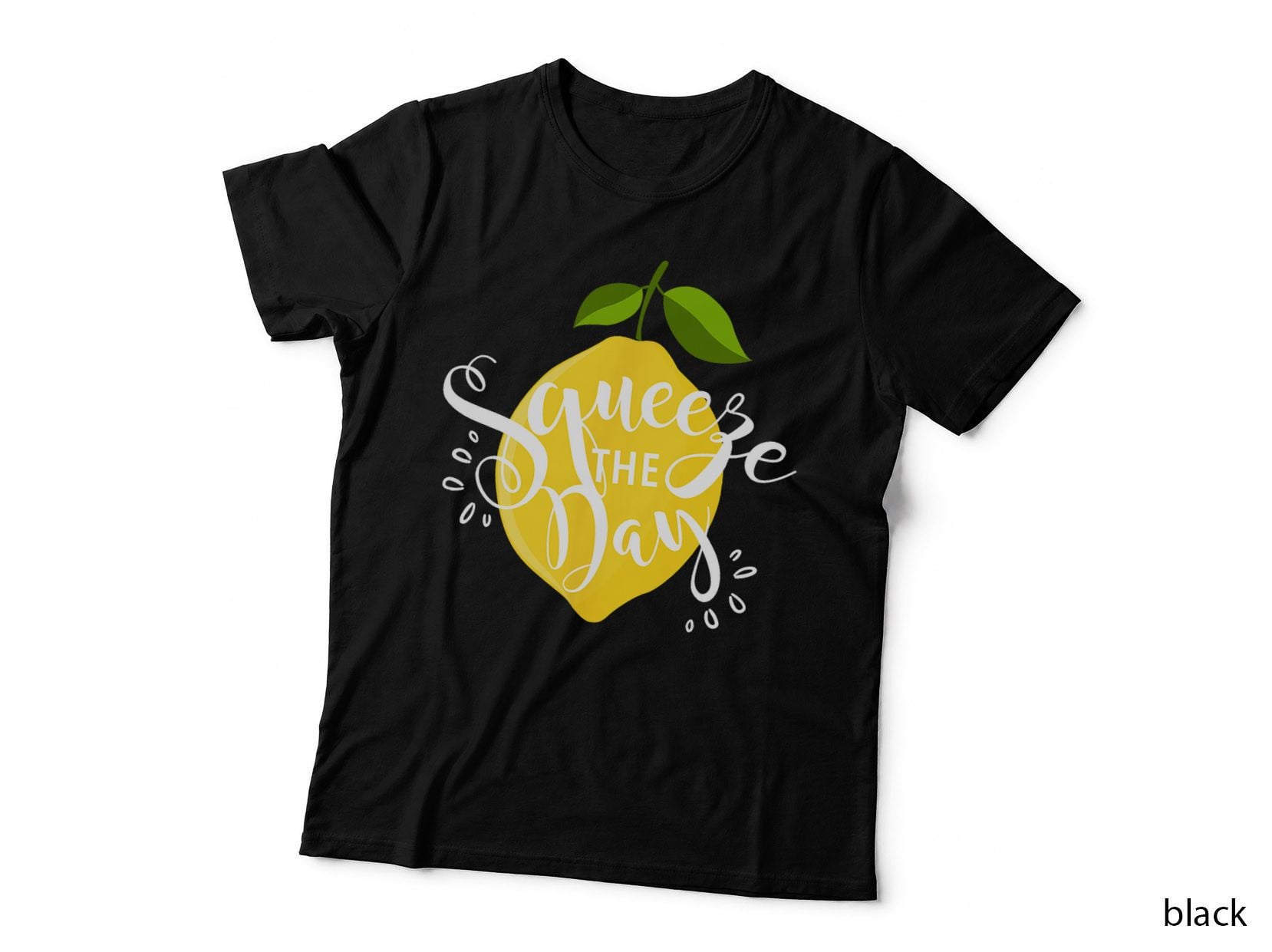 Squeeze the Day Seize the Day Funny Lemon T-Shirt