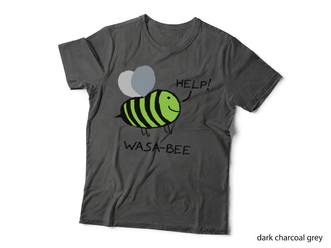 Wasa-Bee Wasabi Girl Meme Funny Sushi Japan Daughter Gift T-Shirt