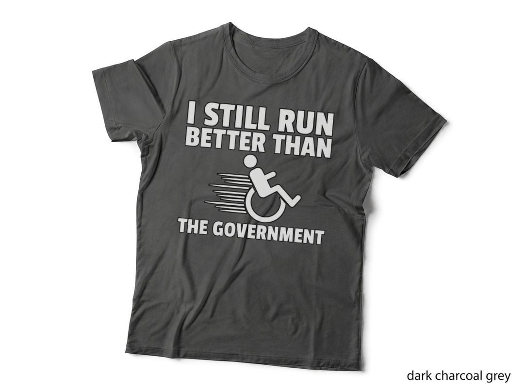 Wheelchair Disability Gift Funny Handicap T-Shirt