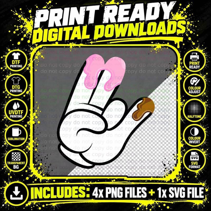 2 In the Pink 1 in the Stink Funny Adult Humor Shocker Png SVG Digital Bundle