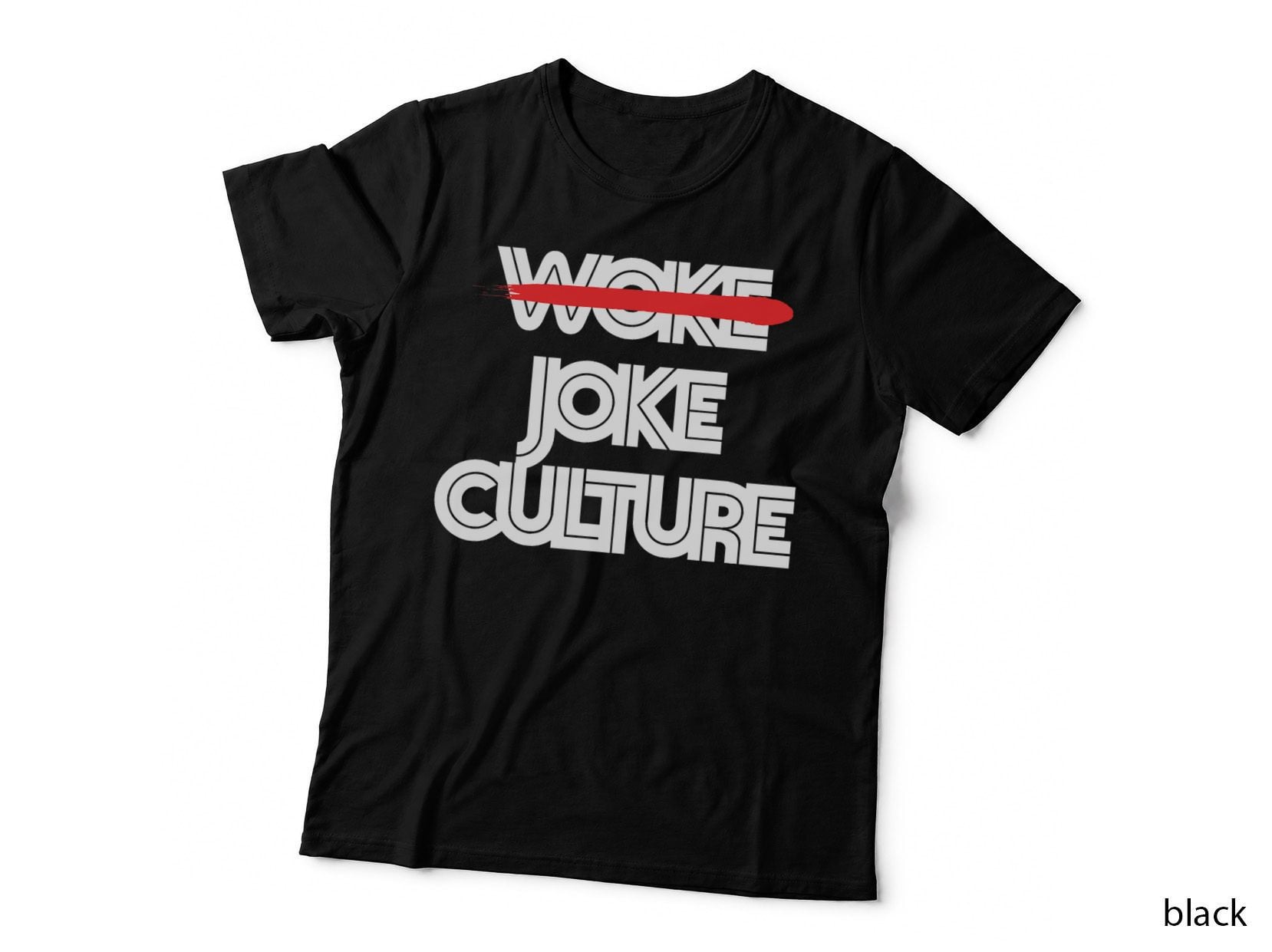 Anti Woke Culture - Joke Culture - Funny Apparel T-Shirt