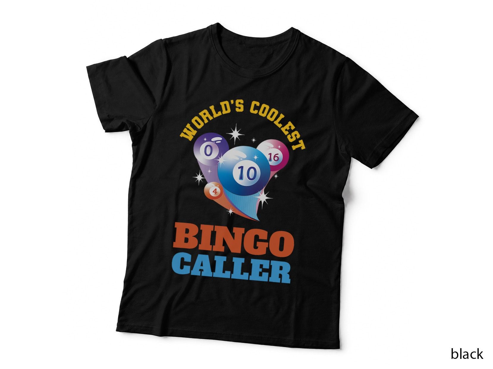 Bingo World's Coolest Bingo Caller Gambling Funny Bingo T-Shirt