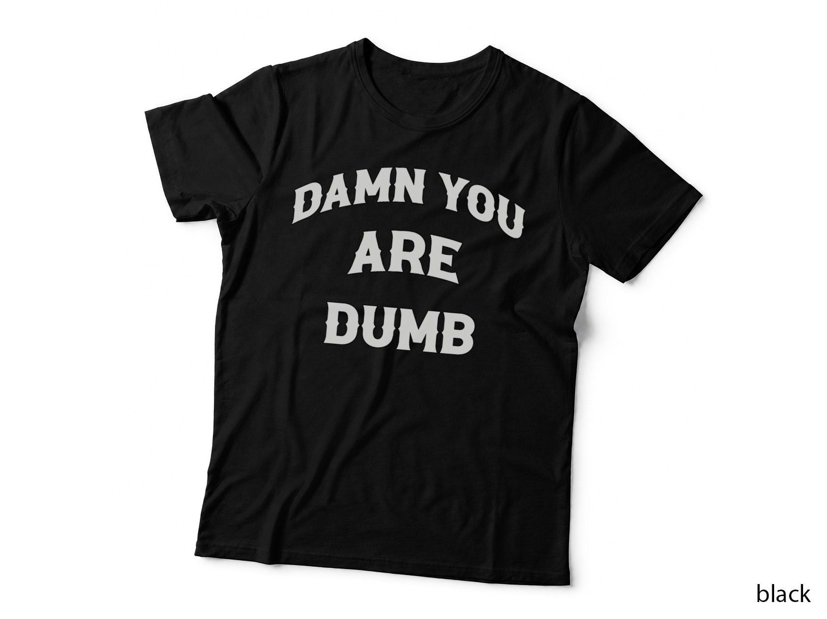 Damn You Are Dumb Funny T-Shirt