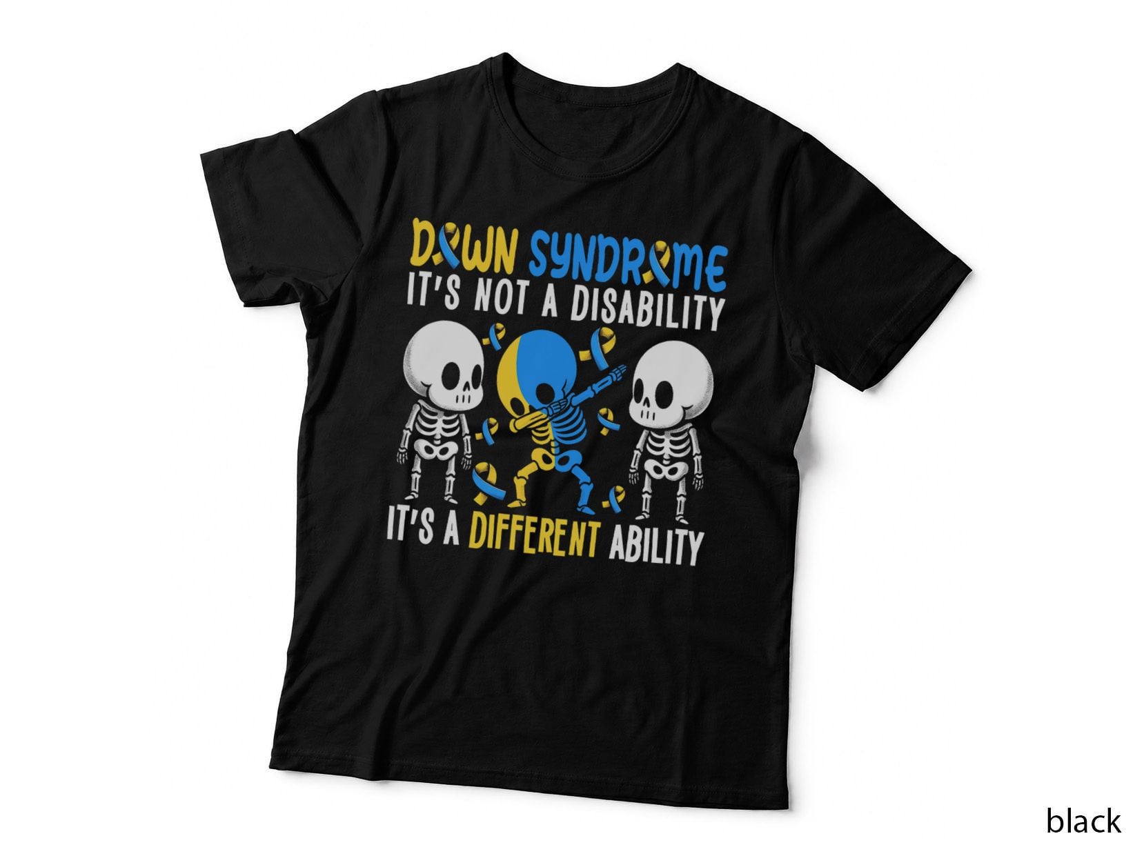 Down Syndrome It Is a Different Ability Funny Down Syndrome T-Shirt