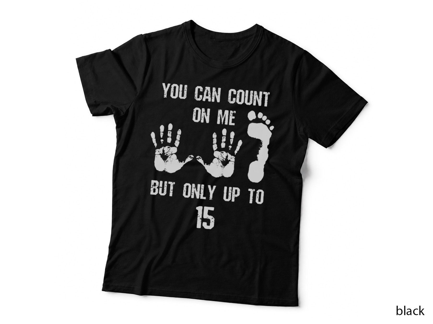 Funny Amputee Leg Foot Amputation Count on Me Disabled Joke T-Shirt