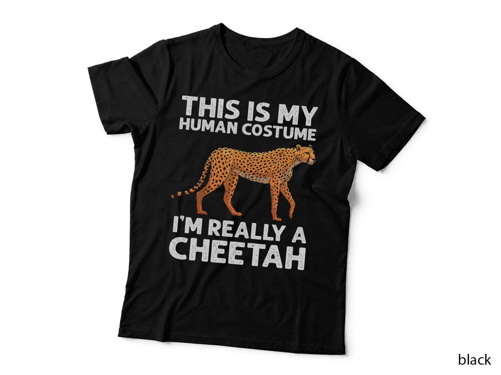 Funny Cheetah Design for Boys Girls Leopard Safari Wildlife T-Shirt