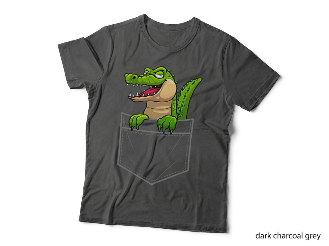 Funny Crocodile Art for Men Women Kids Crocodile Gator Lover T-Shirt