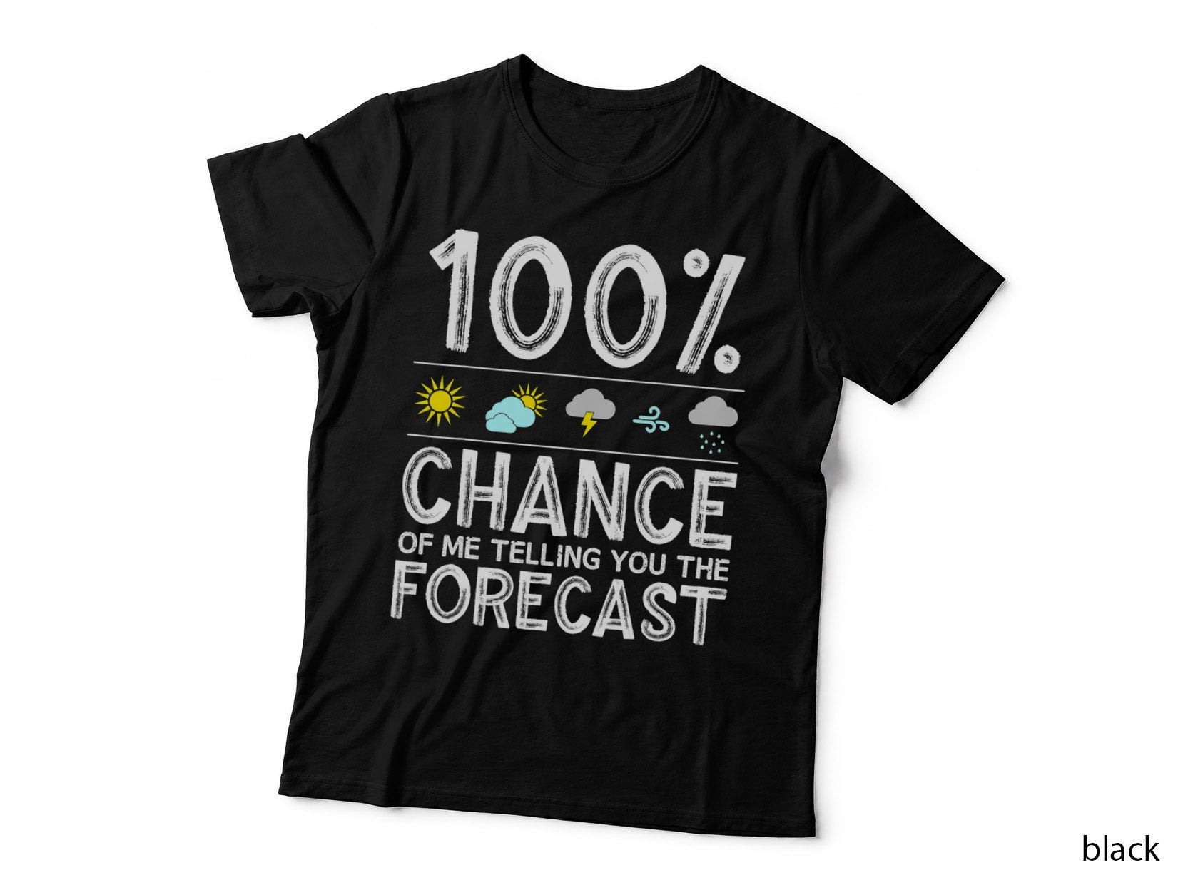 Funny Meteorology Gift Weather Enthusiasts Cool Weatherman T-Shirt